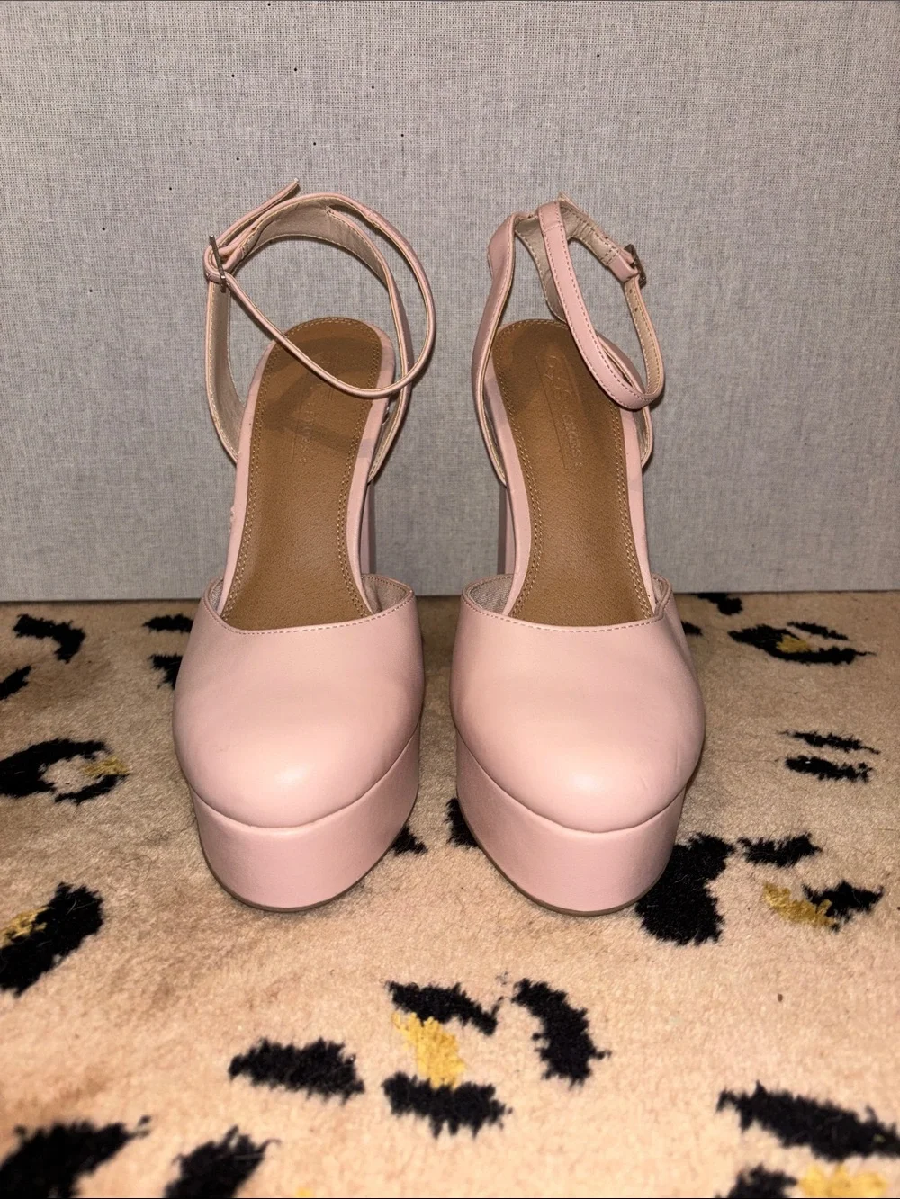 ASOS Mary Jane Platform Heel with Ankle Strap